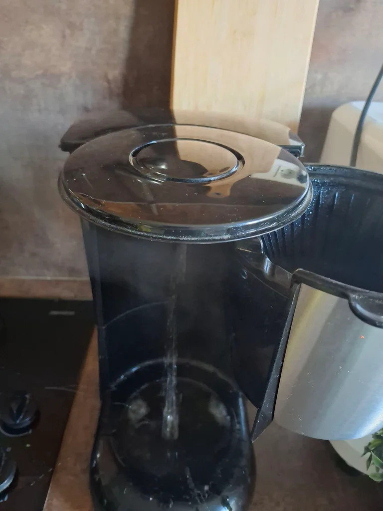 Tefal stainless steel and black coffee maker – photo 9